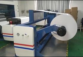 JTFM-1300 high-speed roll laminating machine settled in Shenzhen